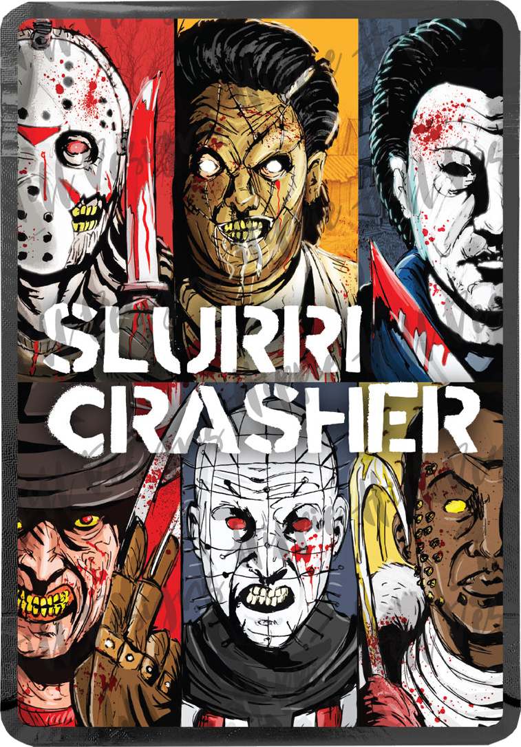 Slurri Crasher custom printed mylar bag