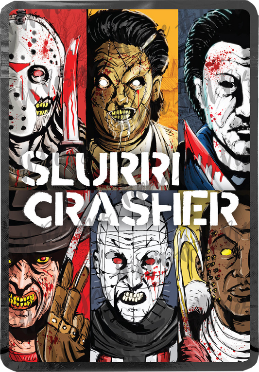 Slurri Crasher custom printed mylar bag