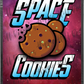 Space Cookies custom printed mylar bag