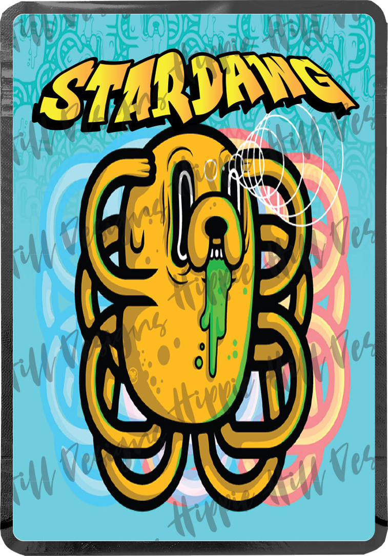 Stardawg V2 custom printed mylar bag