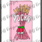 Strawberry Pocky custom printed mylar bag