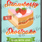 Strawberry Shortcake custom printed mylar bag