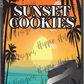 Sunset Cookies custom printed mylar bag