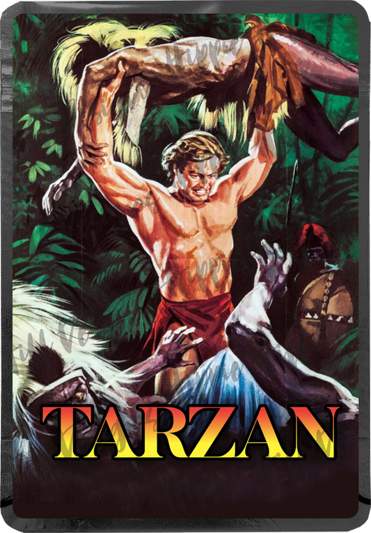 Tarzan custom printed mylar bag