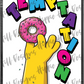 Temptation custom printed mylar bag