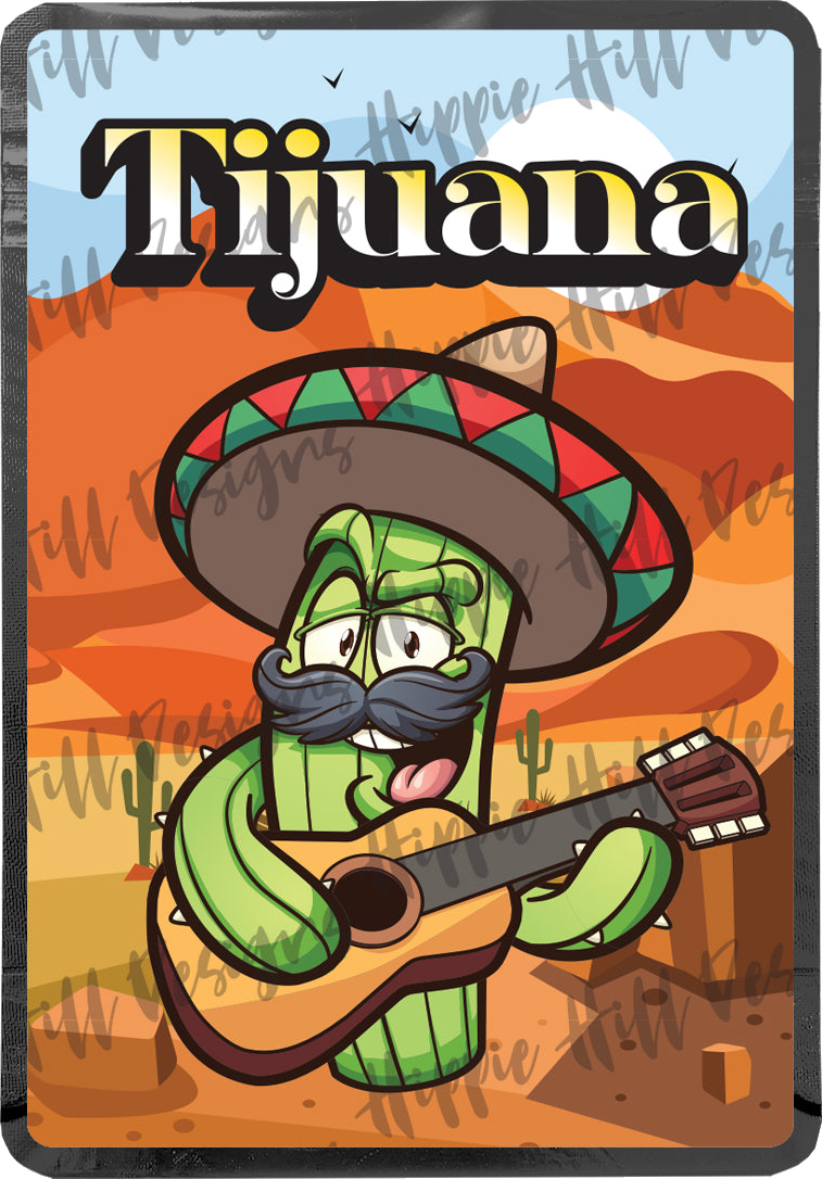 Tijuana custom printed mylar bag