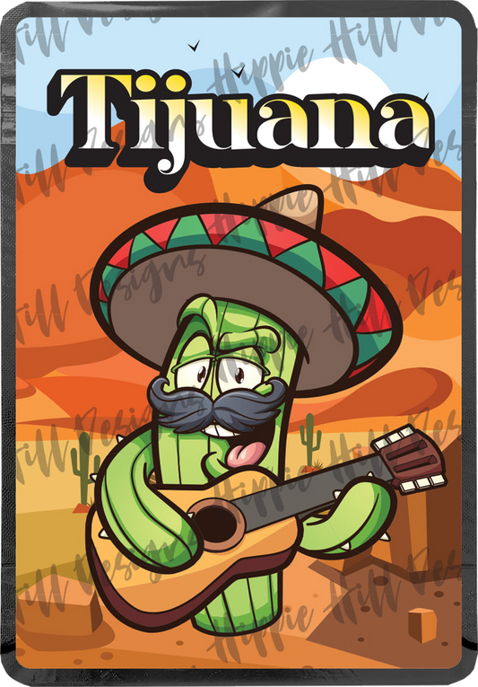 Tijuana custom printed mylar bag
