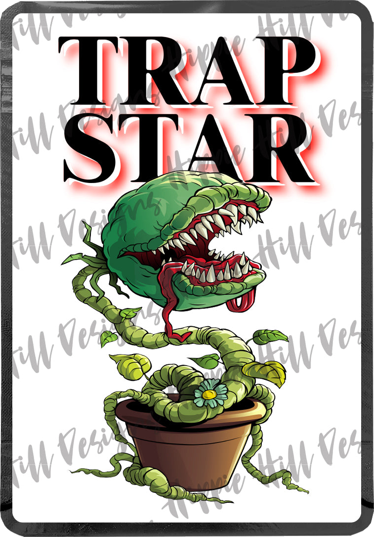 Trap Star custom printed mylar bag
