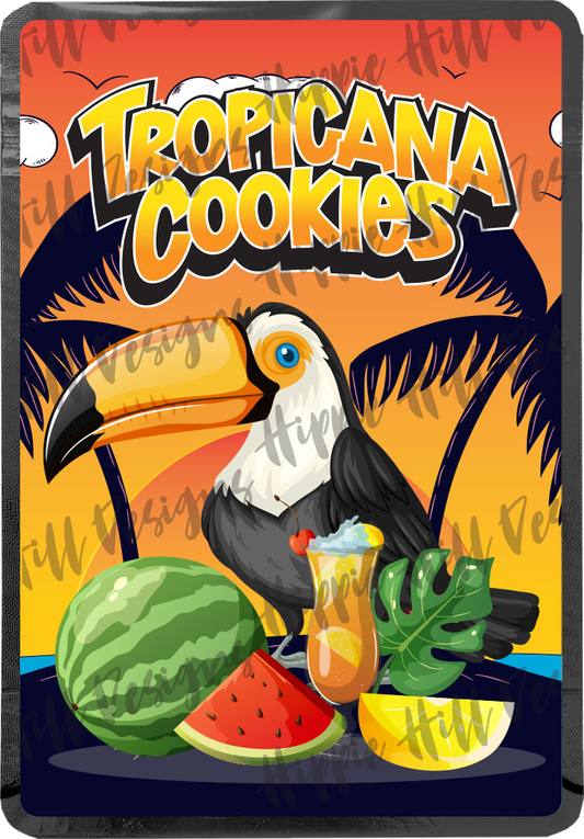 Tropicana Cookies V3 custom printed mylar bag