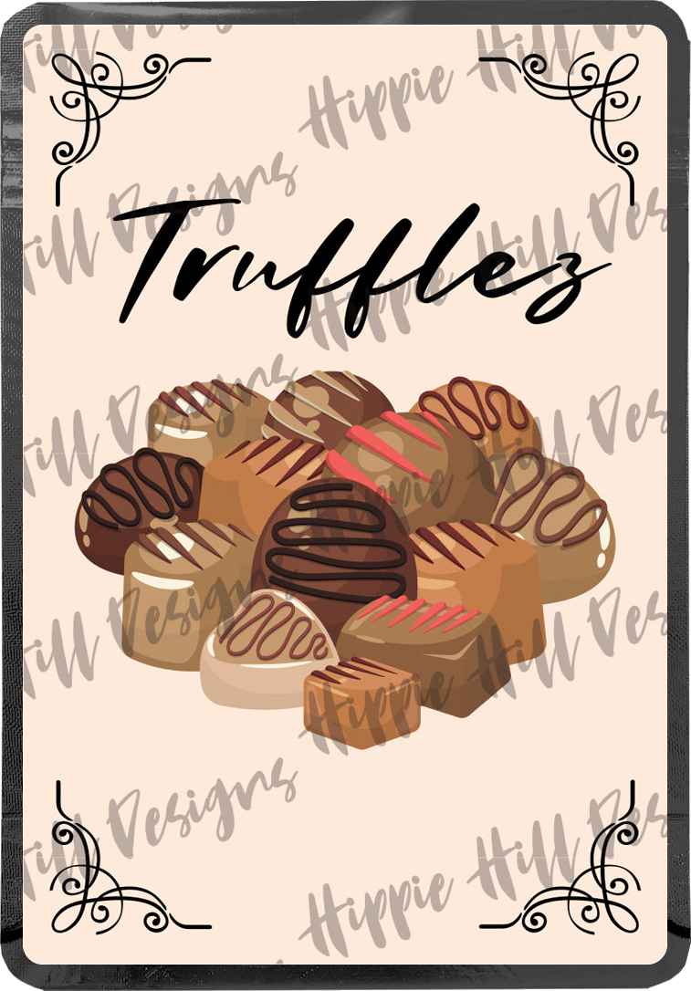 Trufflez custom printed mylar bag
