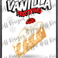 Vanilla Frosting custom printed mylar bag