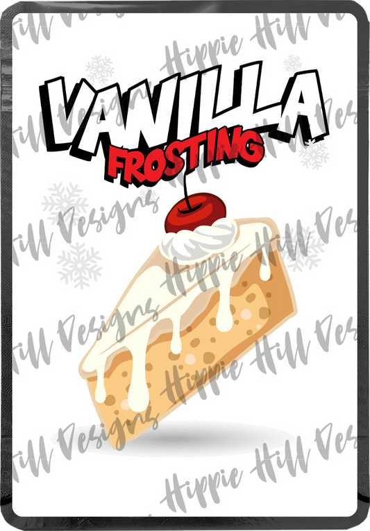 Vanilla Frosting custom printed mylar bag