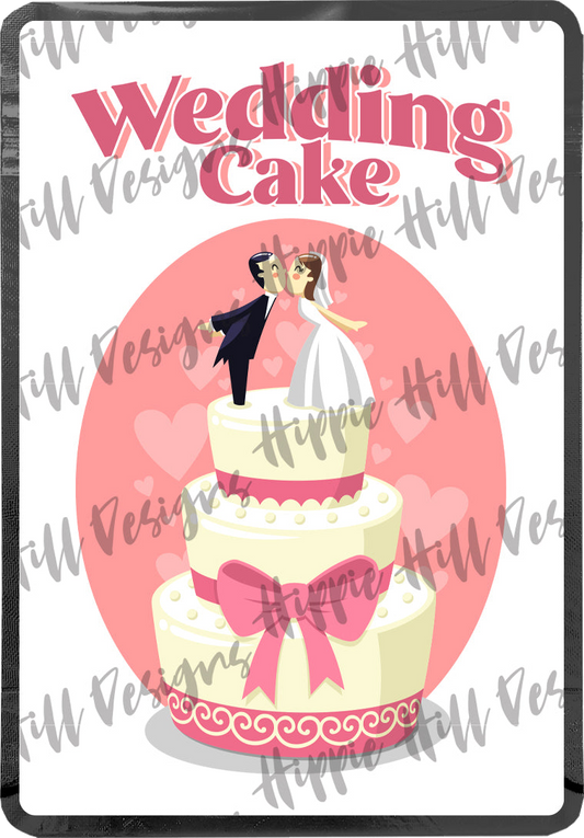 Wedding Cake V3 custom printed mylar bag