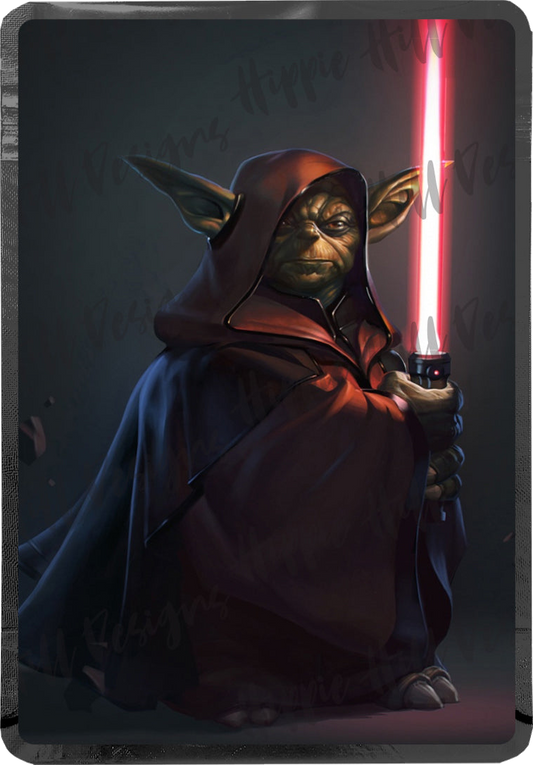 Yoda custom printed mylar bag