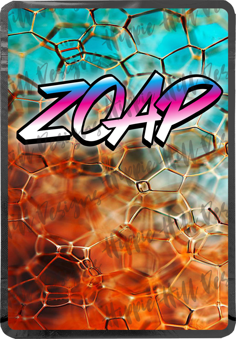 Zoap V2 custom printed mylar bag