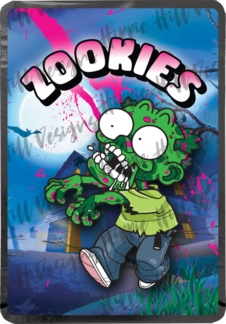 Zookies V2. custom printed mylar bag