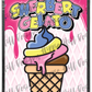 Sherbert Gelato custom printed mylar bag